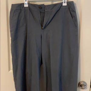 Cropped wide leg pants